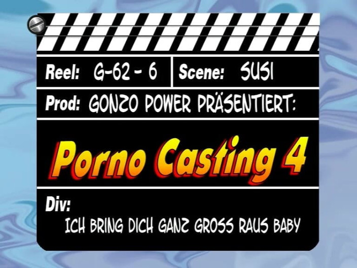GERMAN PORN CLASSICS: Porno Casting 4