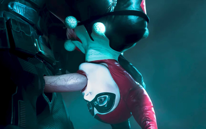 Orlikx: Harley Quinn Sucks and Fucks Batman After Profitable Villainy - Passionate 3D...