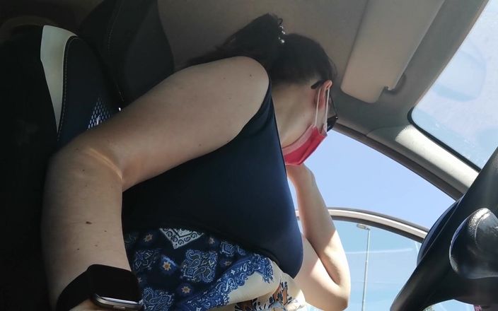 Nicoletta Embassi: Italian Stepmom in a Car Park Gets Her Tits Out...