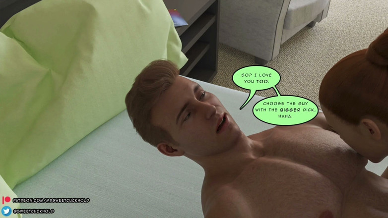 Captain Erogaming comics: Much Bigger Than My Boyfriend - Part 4