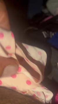 Lazy in Bed Wearing Panties.