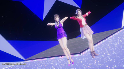 3D-Hentai Games: [MMD] TAEYEON - INVU Aerith Tifa Lockhart, strip-tease torride, Final Fantasy,...