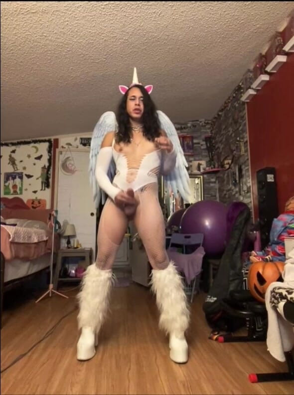 TSJade95: Webcam Stories Talking About Bbcs and While Busting a Huge...