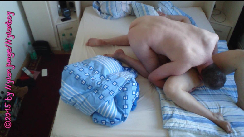 NylonjungeCarmen: Horny neighbor is pawed 1