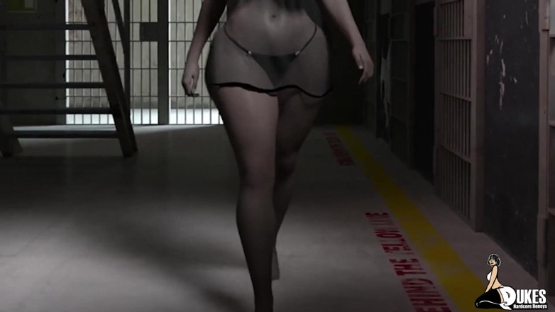 Dukes Hardcore Honeys: Black inmate tasting the warden's wifes sweet pussy