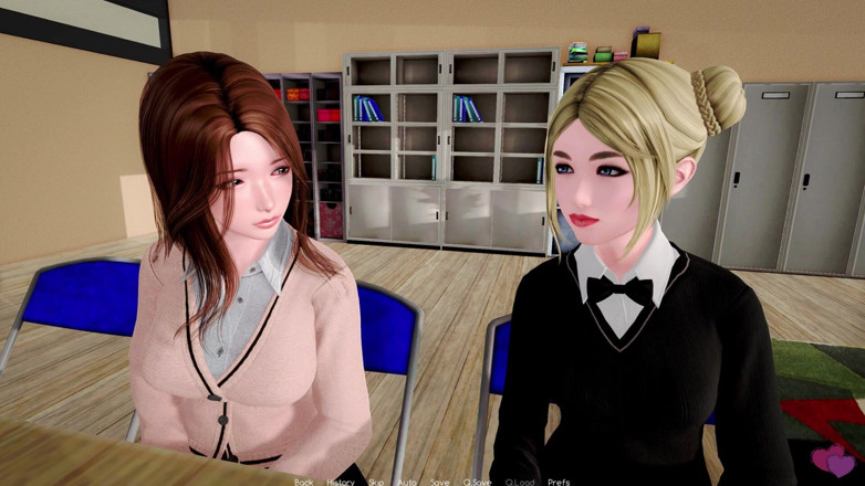 3D Cartoon Porn: Murmur 3 - Adam masuje piersi swojej nauczycielki Helen