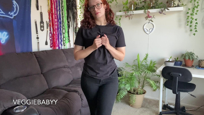 Veggiebabyy: Sexy Červené spodní prádlo Strip Tease