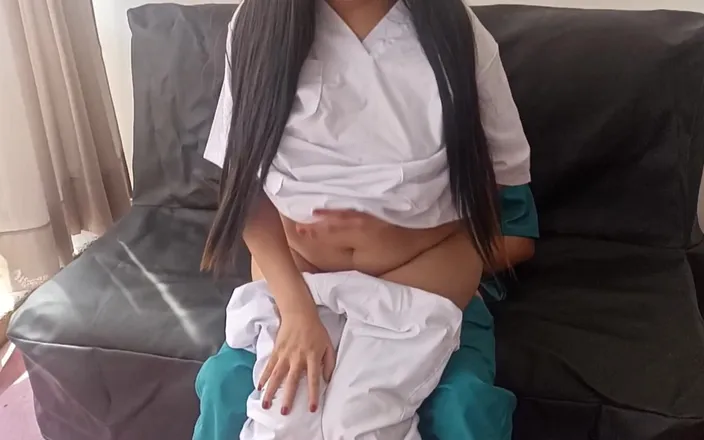 Astrid Cute: Slutty Nurse Lets Herself Be Filmed Fucking After the Night...
