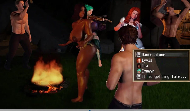 XXX Games Bunk: 与罪恶的斗争 - 游戏 - 角色扮演 - tia -妻子在派对上与陌生人跳舞并在陌生人面前被操