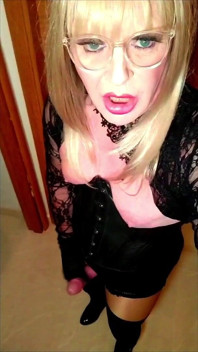 Blonde Crossdresser
