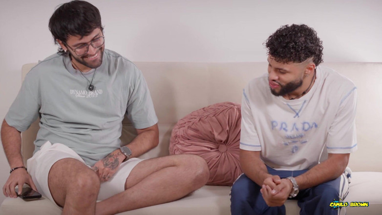 Camilo Brown: Anal Creampie Athletic Roommate Esneider Parra Got Home Burned Out...
