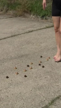 Crushing Girl Outdoor Chocolate Soles
