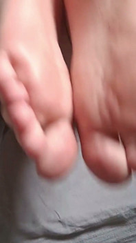 Close-up BBW Voeten - Korte Teennagels, Geen Nagellak