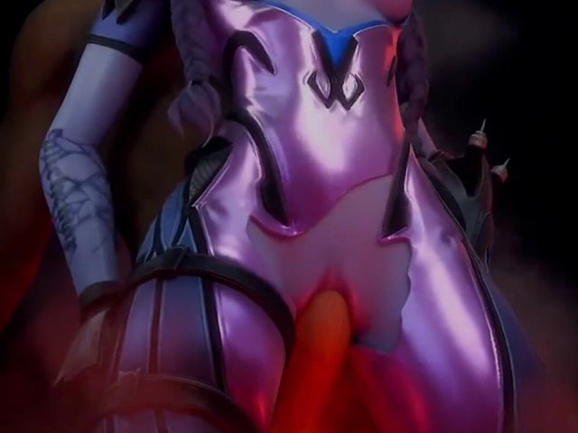 Bald Pussy Widowmaker Gets a Nice Standing Fuck (Good news media)