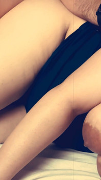 Horny Stepson Share Bed with Stepmom, He Fucked Her From Behind Like a Bull and Ruined Her Pussy While Big Tits Bouncing