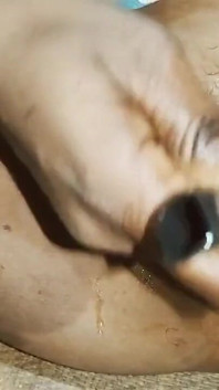 我刮了我的，用胡萝卜解渴了