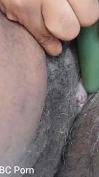 Fucking My Pussy with Powerful Vibrator Dildo