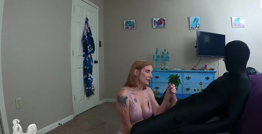 Jane Cane: Yeni bir Zentai klibi geliyor! 'Üvey oğul zentai takım elbisesi ile üvey...