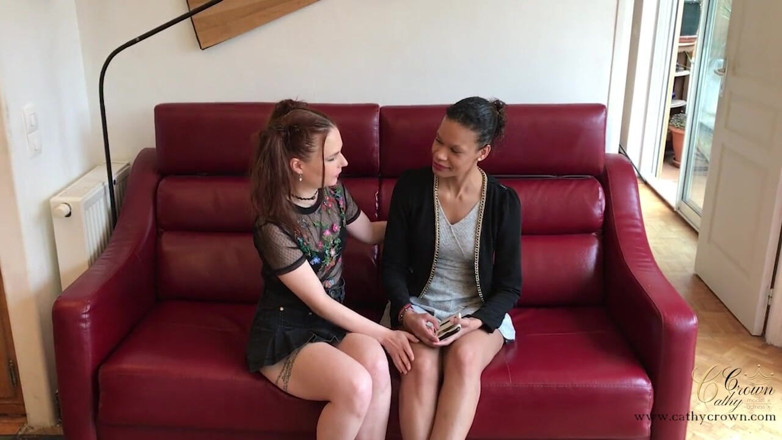 Cathy Crown Production: Lesbian Session with a Mixed-race Woman