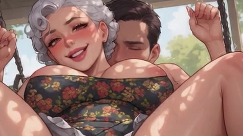 Aiwaifuloops: Waifu zralá učitelka POV - detailní škádlení a šukání lavicové šaty