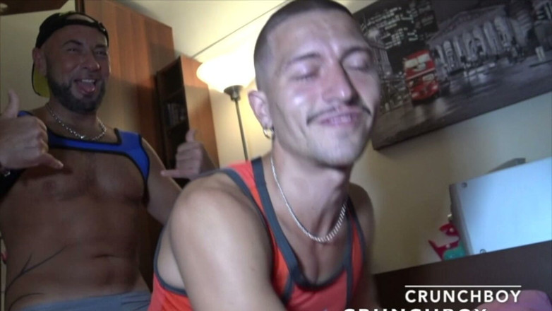 CREAMPIE BOYS FROM MADRID: French Slut Fucked Raw by Badboy Bareback