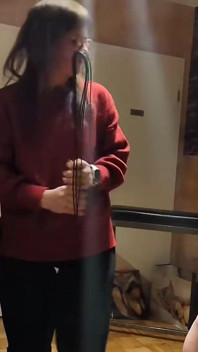 Domlady Mia - Punishment of Terror for the Slave - Whipped on the Stretching Rack and at the Ceiling Bar - Part 3