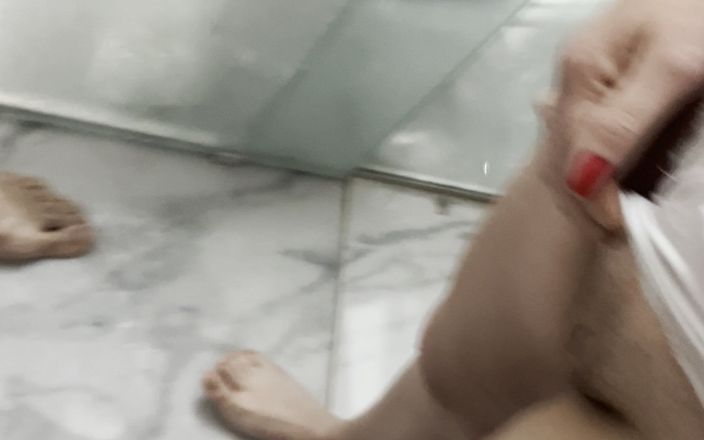 Casal Amador: Obciąganie i creampie w łazience