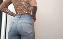 Sassy tiff: Сквирт в джинсах