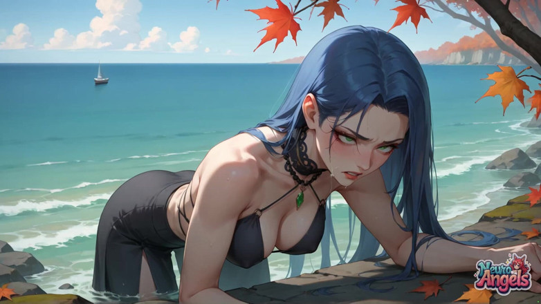 NeuroAngels: Autumn sea, milchspray-orgasmus: Multi-penis-sintflut