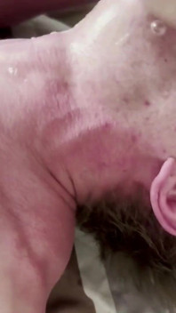 Bear Punishes Inexperienced Guy Harshly. Dirty Talk, Slaps, Deep Throat