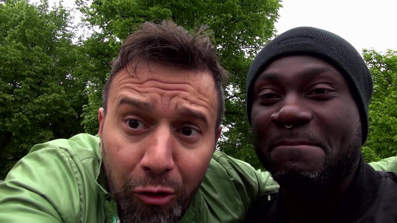 Deutschland Porno X: Black Monster Cock Destroys Two Wet Sluts in the Park