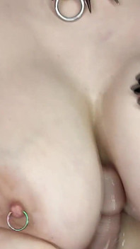 Big Titty Goth GF Loves Ass to Mouth