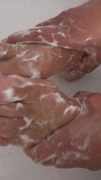 Soap Feet Foot Fetish Foot Worship in the Bath Tub