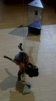 Erotic Swing with Museum Guard