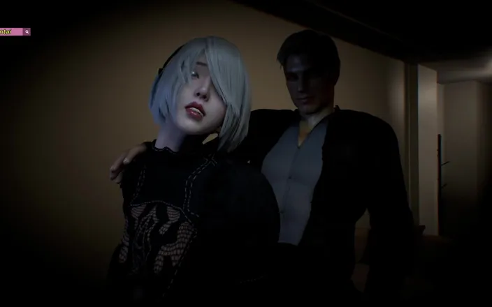 X Hentai: Nier 2b Fuck Young Man - 3D Animation