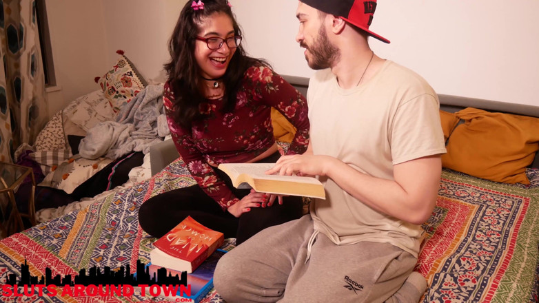 Sluts Around Town: Study buddies turn to fuck buddies