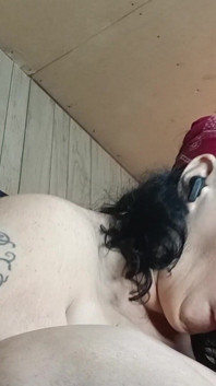 Sycking Her Pussy Juices off That Monster Hand