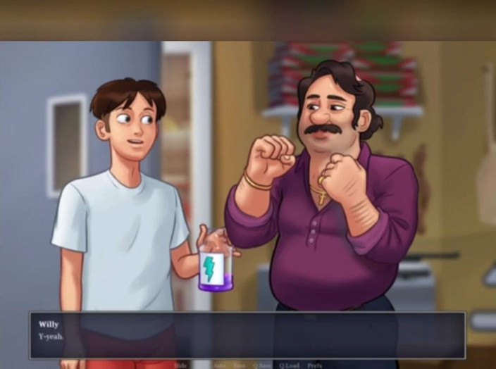 3DXXXTEEN2 Cartoon: Покласти піцу в духовку Марії. 3d порно мультиплікаційний секс