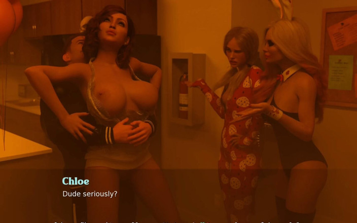 Q Boy: Freche nachbarn - E10 Special:- Mark's POV in Halloween-Party mit heißen...