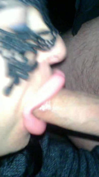 BJ Cum Facial in Public