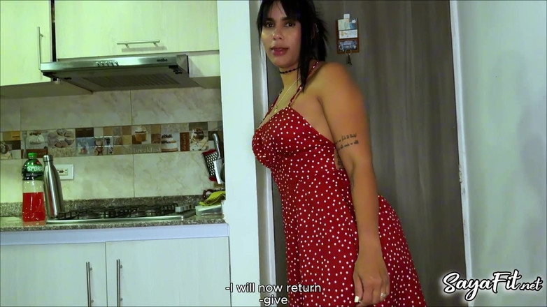 SayaFit: Teman ayah tiri saya anal meniduri putri tiri Kolombia Sayafit