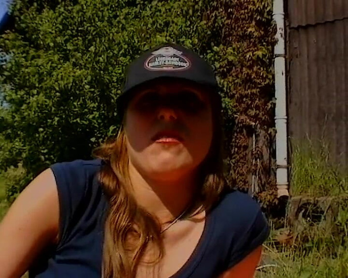 BB Video - Old School: German Amateur Teen Solo Female Outdoor Big Natural Tits