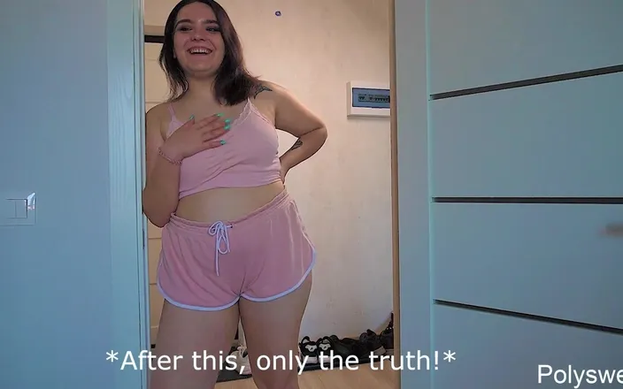 Polly Sweet: Cuckold Asked the Girl to Suck the Courier, but Then...