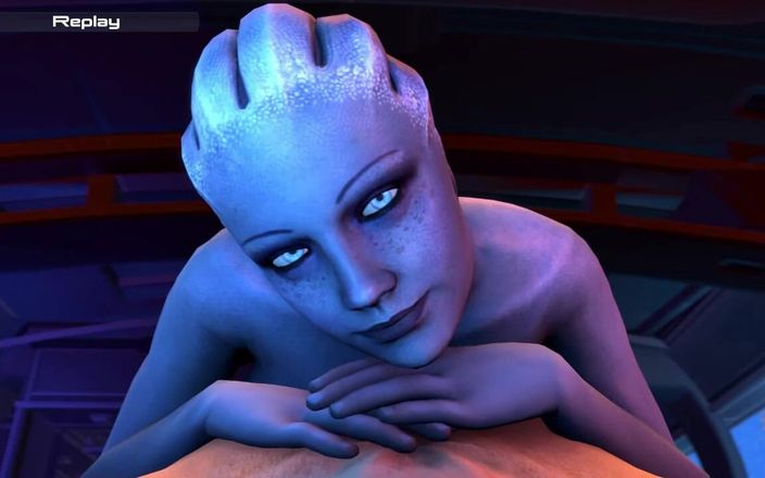 LoveSkySan69Real: Noche con Liara (efecto de masa) juego por Loveskysan69