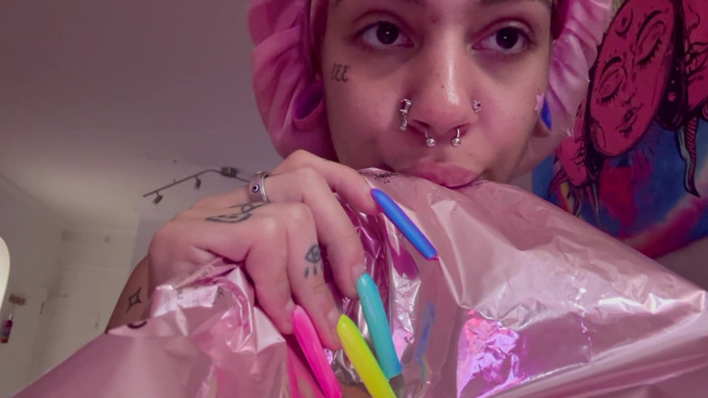 Nali Marie: Helium Balloon Voice Changing Boob Flashing Teen Bimbo Whore Acting...
