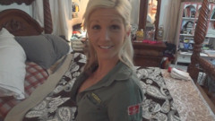 Jolene Devil: La ragazza militare viene sbattuta pov