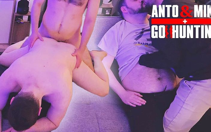 AntoGoesHunting: Mon meilleur ami Hétéro Mert et moi nous déjantons avant...