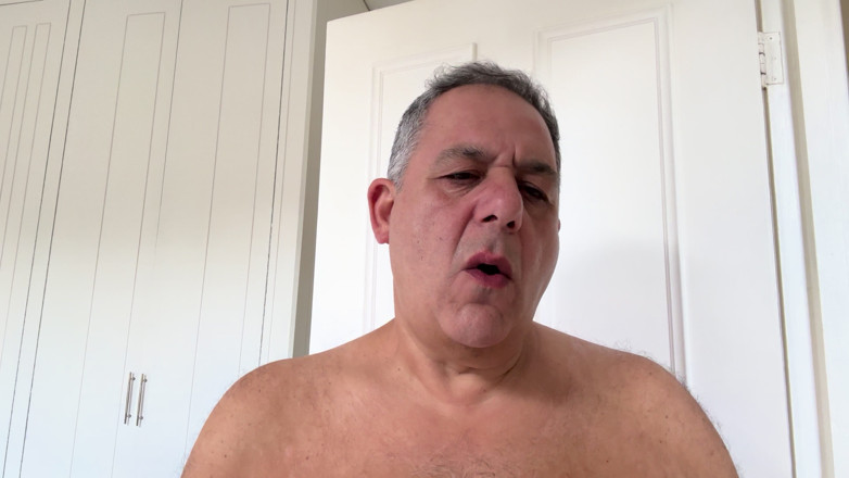 George Rex Solo: George Rex çıplak mastürbasyon