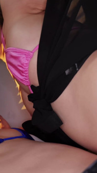 Il Bellybutton di Haruhi Tsukigata Appartenuto a un Komatsu... Finché non l'ha trasformato in una seconda figa con la lingua.
