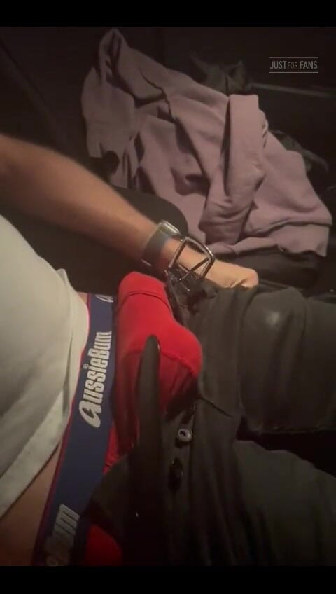 Driving Home From the Gym I Had to Pull Over and Whack My Cock Out! (Zach Elliott)